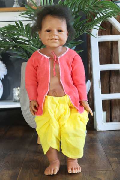 Künstlerpuppe Samira