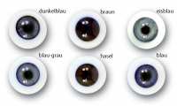 Lauschaer Glasaugen massiv Lauschaer Glasaugen massiv