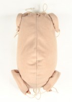 Flanellkörper mit Kugelgelenke für Vollvinyl-Puppen Flanellkörper mit Kugelgelenke für Vollvinyl-Puppen