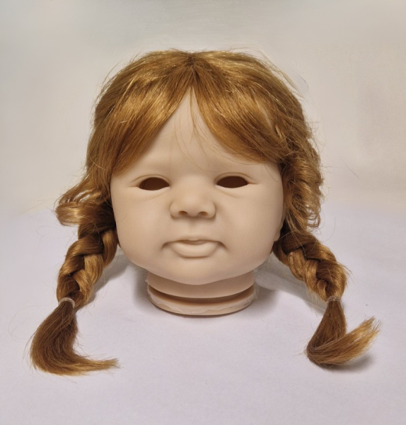 Zopfperücke rotblond