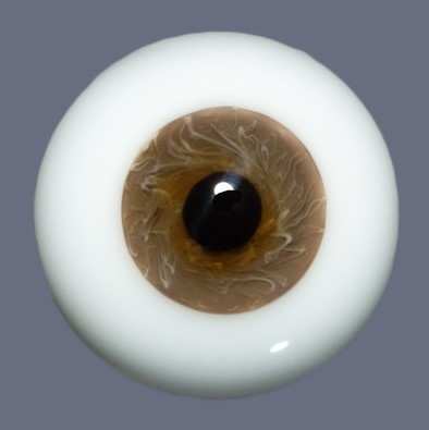 Lauschaer Figurenaugen hohlgeblasen 26 mm
