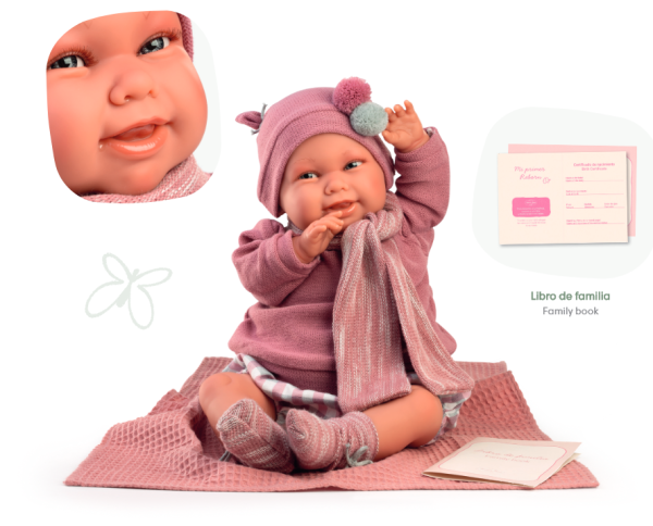 Mein erstes Reborn-Püppchen Martina mit Decke 81387