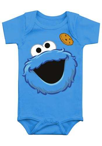 Baby Bodysuit Cookie Monster
