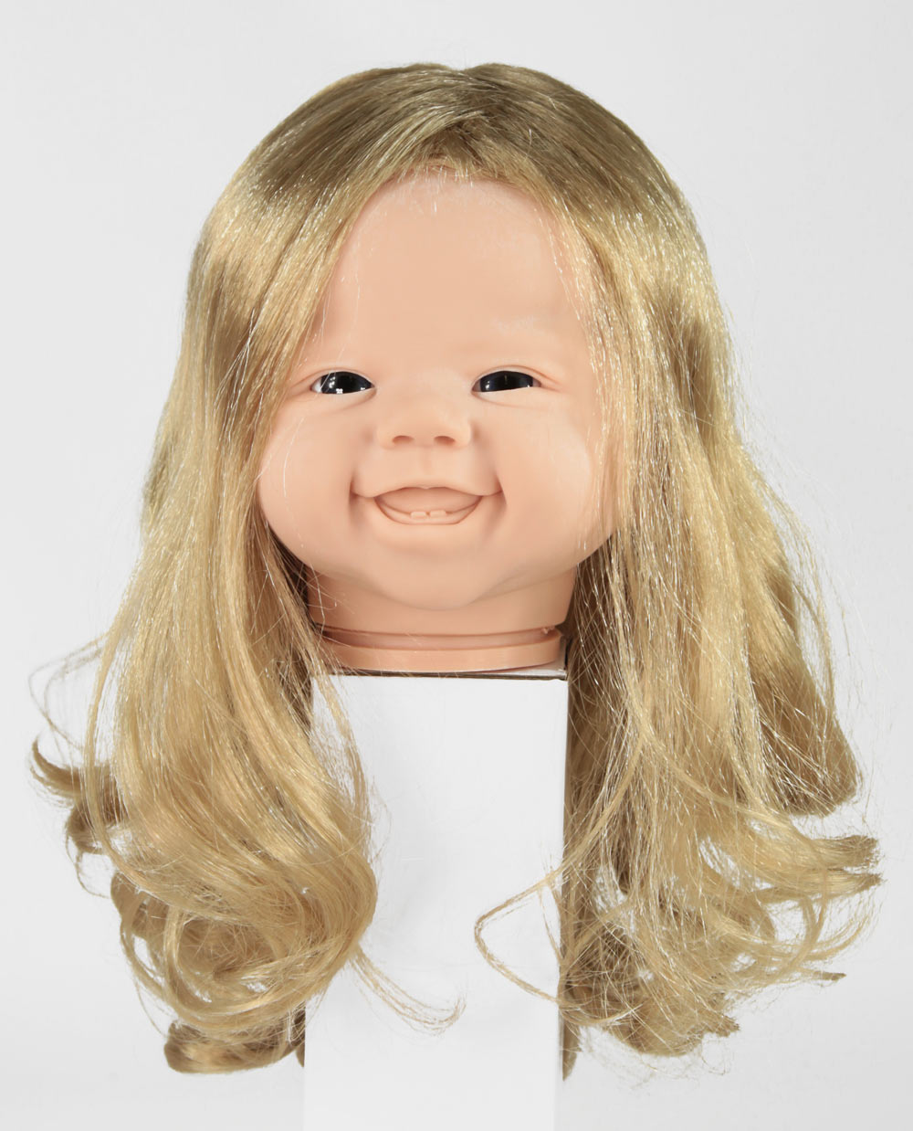 kastanienbraun Puppen-Perücke Kunsthaar KU 42-44 cm kastanienbraun Puppen-Perücke Kunsthaar KU 42-44 cm