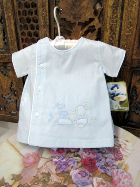 08668 2teiliges Bunny Baby Set blau