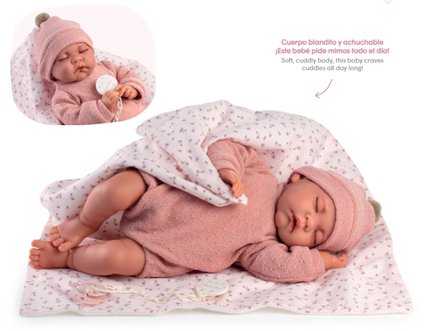 Neugeborenes Baby mit Decke 33018