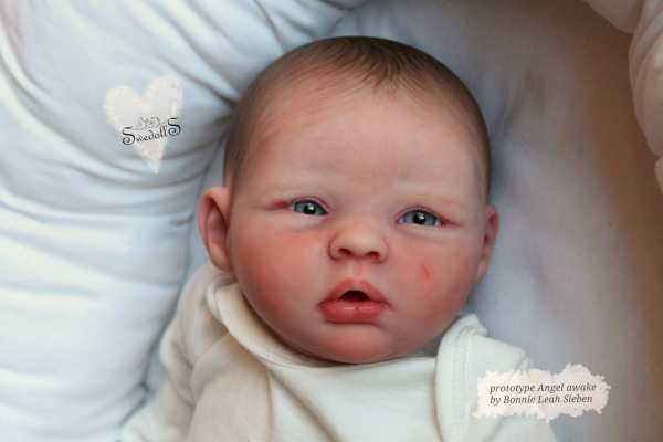 Reborn Bausatz Angel awake von Bonnie Leah Sieben Puppen Traumland Reborn Bausatze und Zubehor